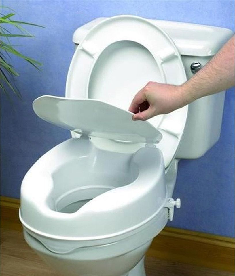 ARELOR-UES - Guide pratique &laquo; Production de logements accessibles et adapt&eacute;s &raquo; - Espace privatif - WC - Exemple de r&eacute;hausseur