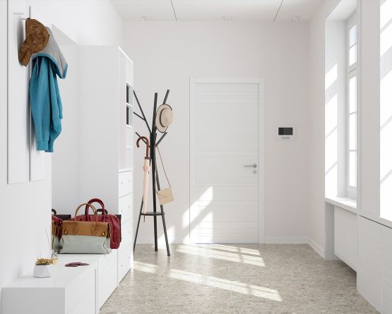 ARELOR-UES - Guide pratique &laquo; Production de logements accessibles et adapt&eacute;s &raquo; - Espace privatif - Entr&eacute;e et circulations int&eacute;rieures - Visuel